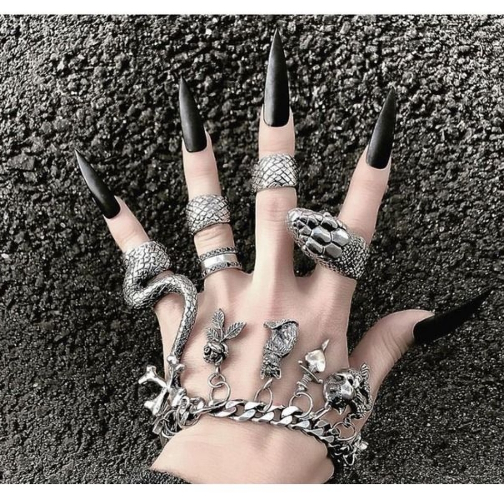 Ring set/bracelet/stainless steal
